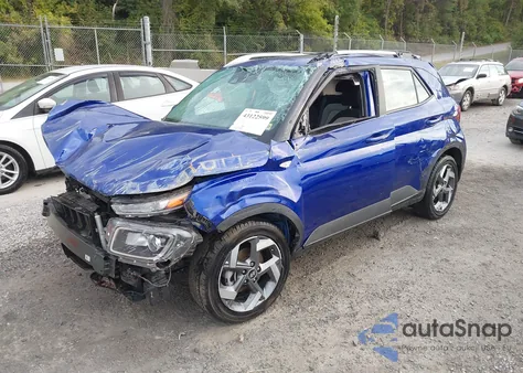 2022 Hyundai Venue Sel из США, поврежденный, VIN KMHRC8A32NU138544